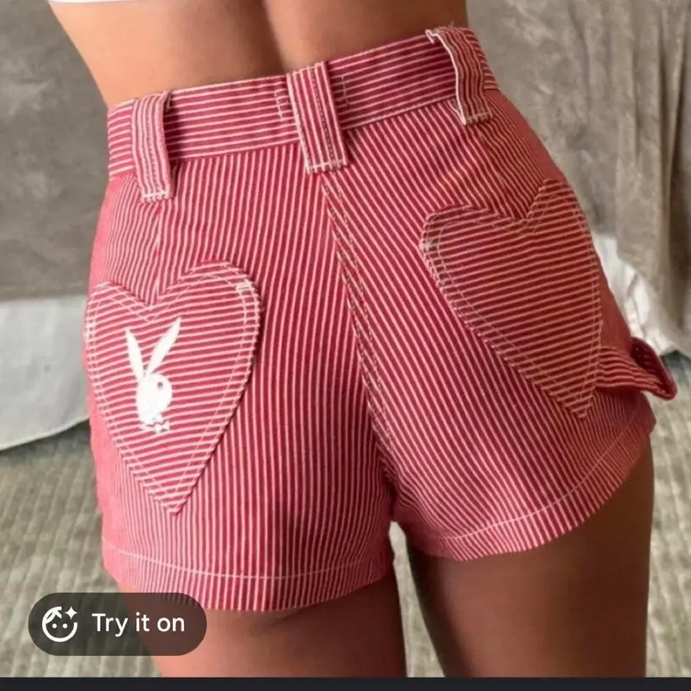 Pacsun playboy red white